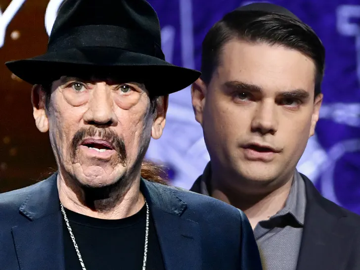 danny trejo and ben shapiro getty comp