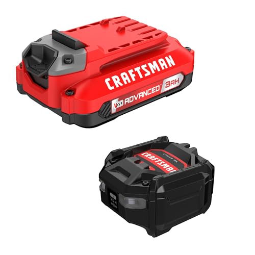 Craftsman V20 3.0 Ah Advanced Battery Starter Kit, $65 (was $139)