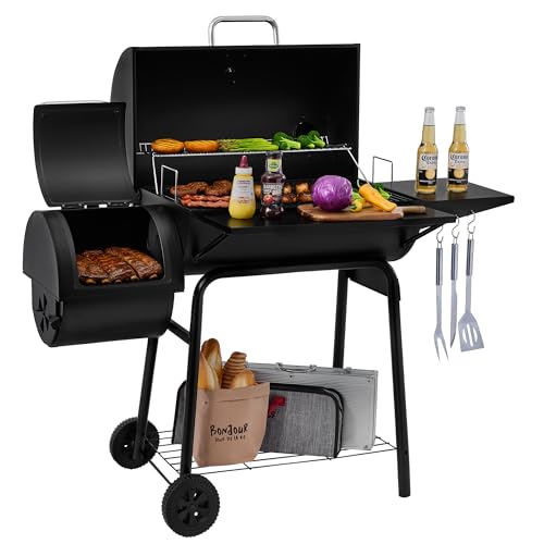 Royal Gourmet CC1830S Charcoal Grill and Smoker, $140