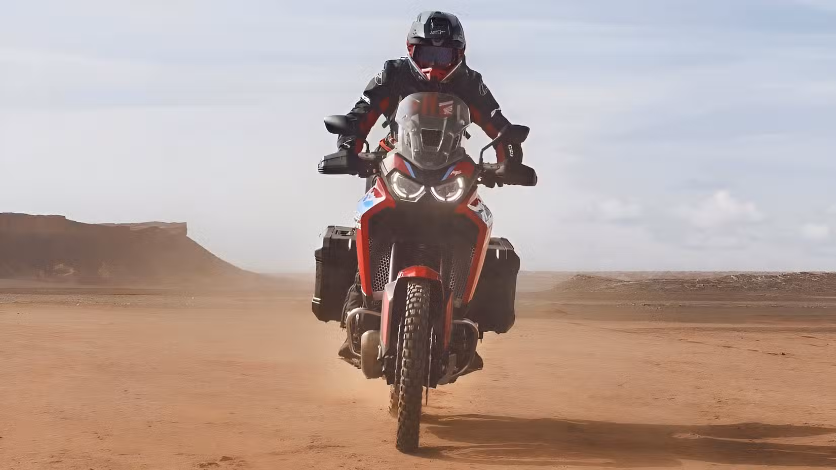 The Japanese Adventure Bike That Does It All comes with an automatic transmission