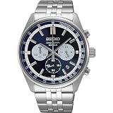 Seiko Chronograph Essentials Stainless Steel Bracelet Watch, $186 (was $265)