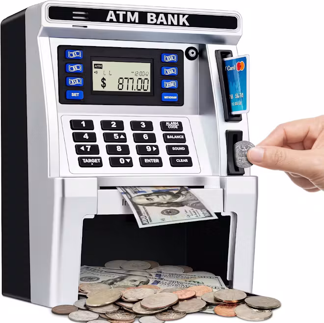 Jyusmile ATM Piggy Bank