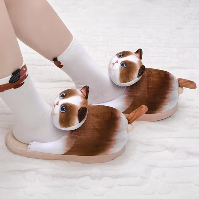 Openhahaha Cat Slippers