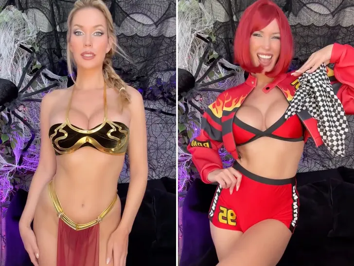 Paige Spiranac Sexy Halloween Costumes