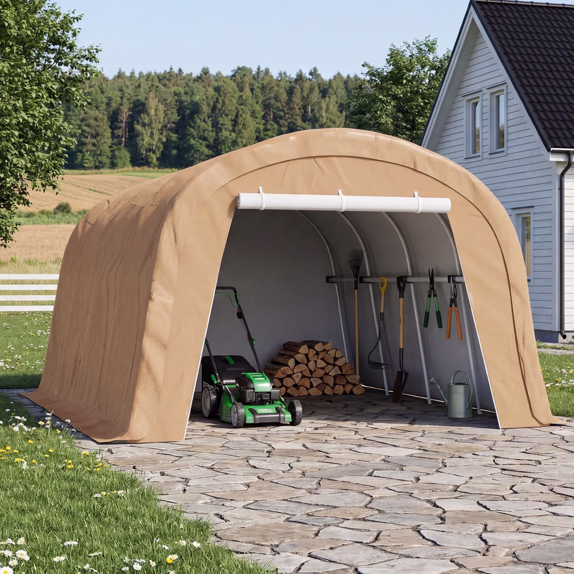 Ventopyr 13x20 Heavy Duty Car Canopy, $268 (was $720)