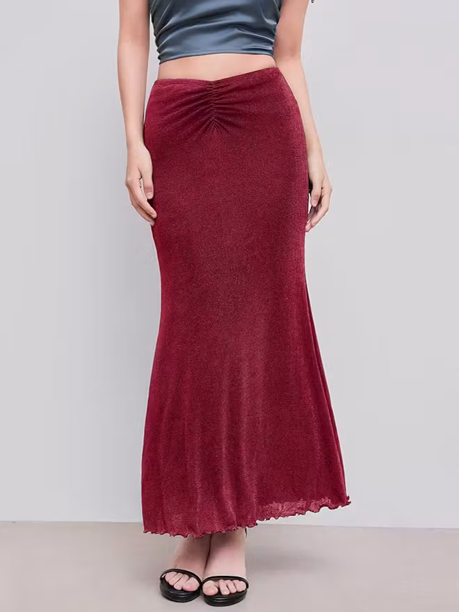 CIDER Mermaid Maxi Skirt