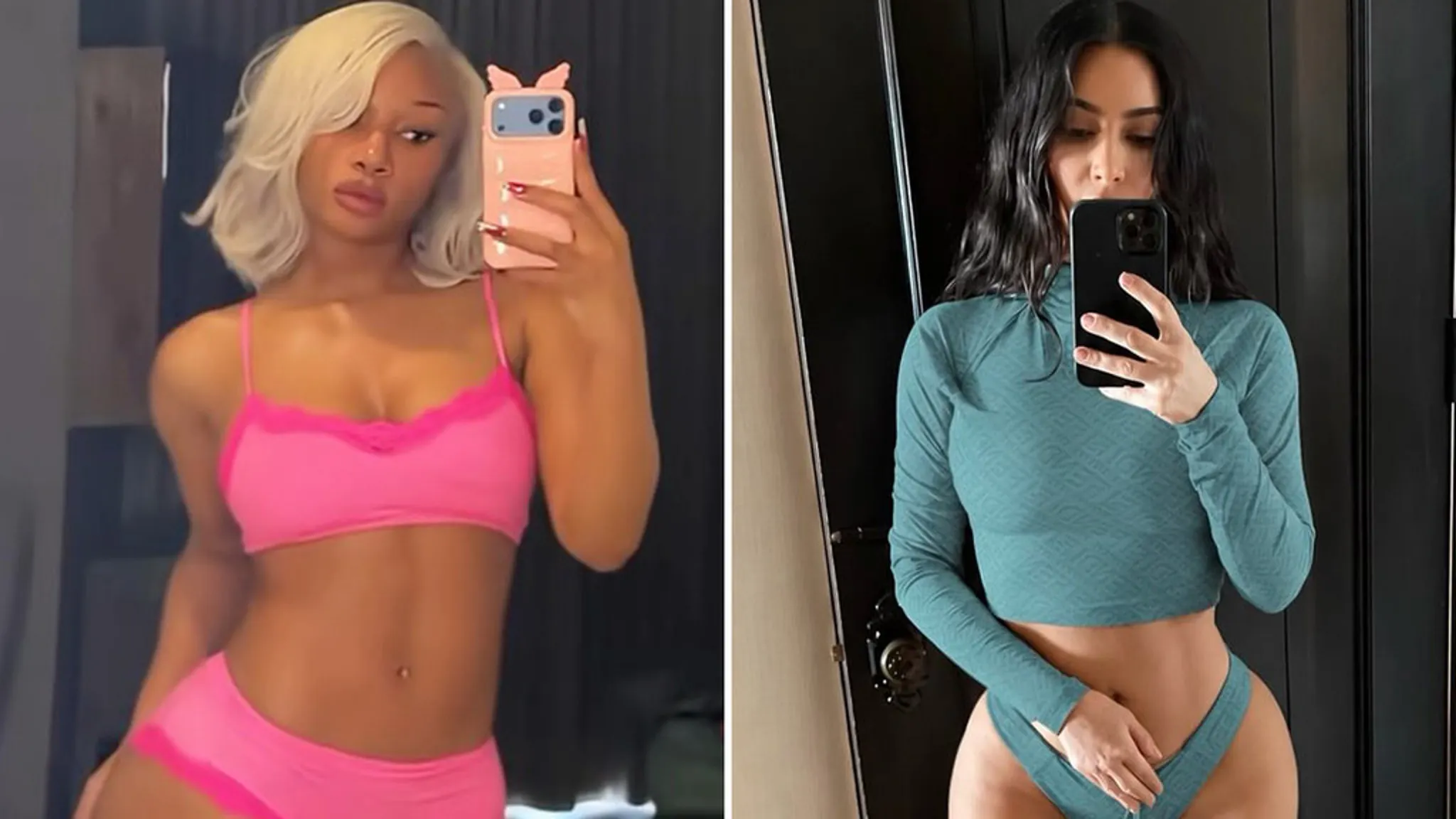 Megan Thee Stallion vs. Kim Kardashian Curvy Cuties Version