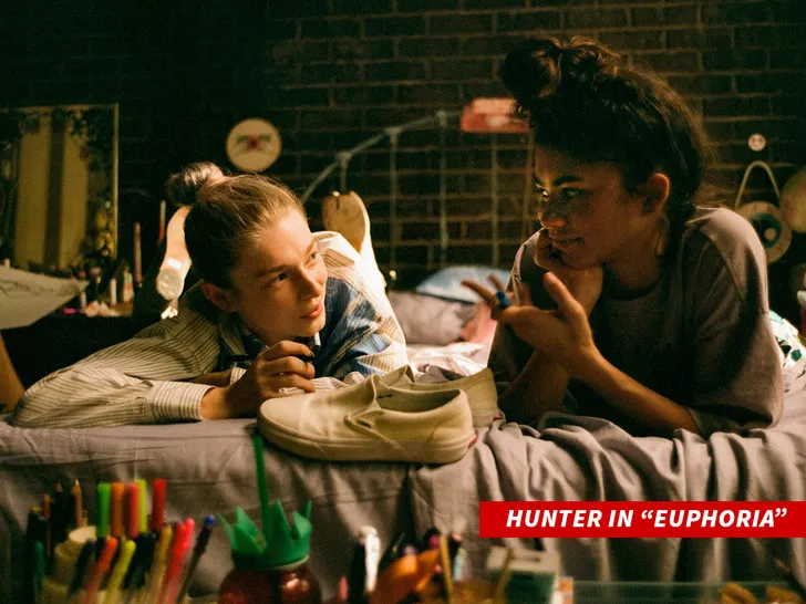 Hunter Schafer euphoria everett
