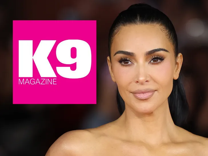 kim kardashian K9 magazine getty 1