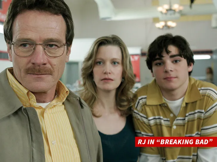 RJ Mitte breaking bad alamy