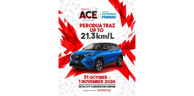 Perodua Traz with up to 21.3 km/l at ACE 2026