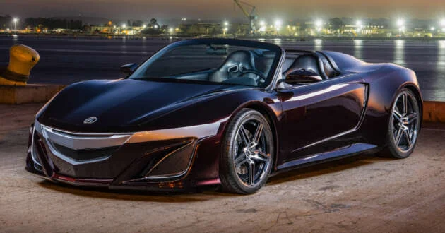 Acura NSX Roadster from 2012’s The Avengers goes up for auction – hand-crafted body over a first-gen NSX