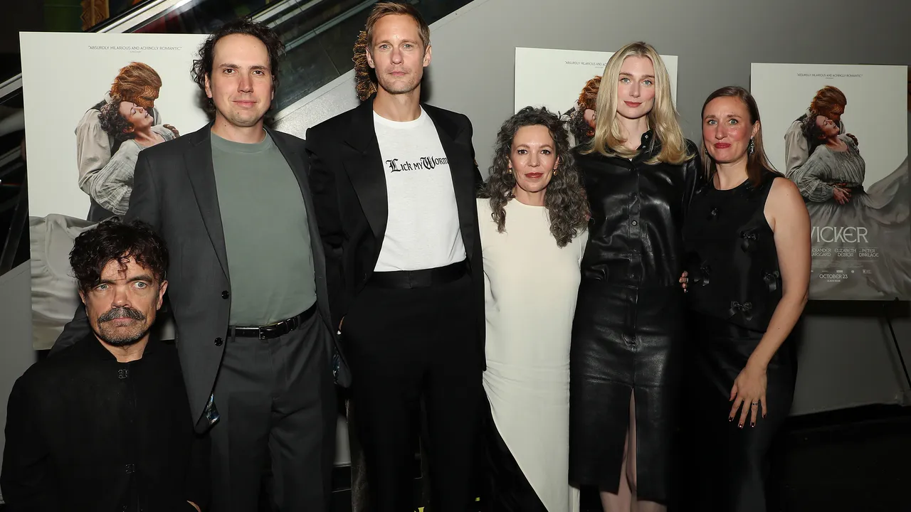 Olivia Colman, Alexander Skarsgård, and Elizabeth Debicki Cozy Up at the ‘Wicker’ 2026 New York After-Party