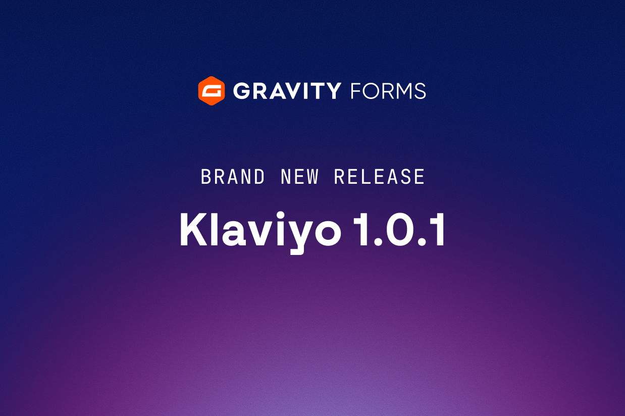 Brand new release Klaviyo 1.0.1