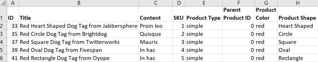 Bulk Edit Simple Products in Variable Products Initial Data