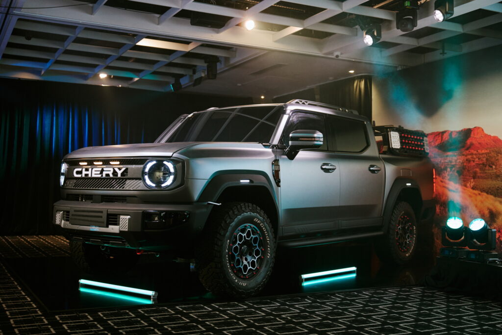 Chery’s Plug-In Diesel Stockman Pickup Has 469 HP