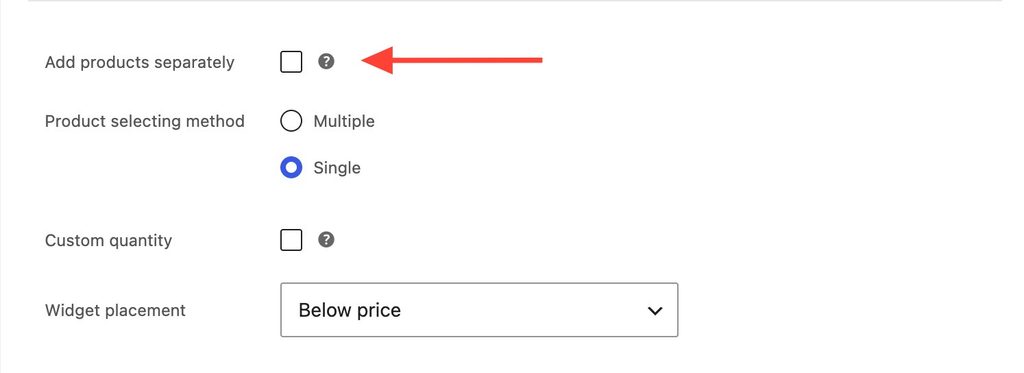 Choose How Products Get Added to the Cart