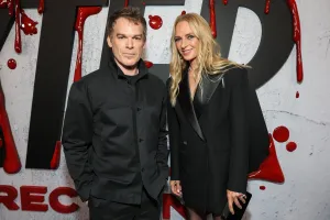Michael C. Hall and Uma Thurman attend the Paramount+ Dexter: Resurrection S2 Premiere on Thursday, Oct. 8, 2026 in New York. Photo Credit: Todd Williamson/JanuaryImages for Paramount+