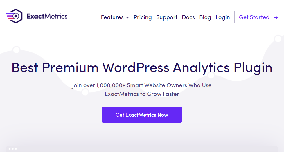 ExactMetrics - An essential analytics plugin
