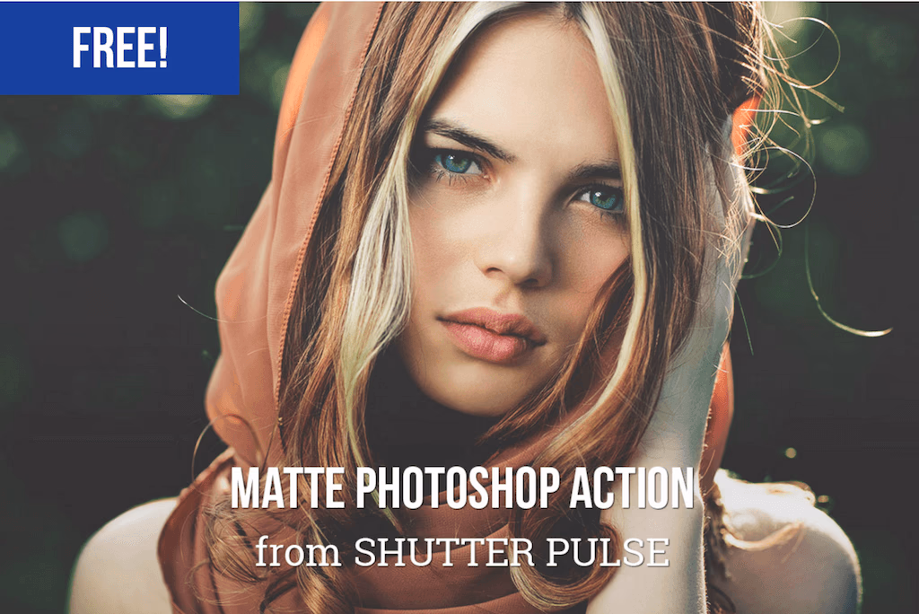 Matte Photoshop Action