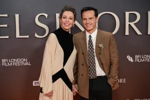 Olivia Colman and Andrew Scott at the 