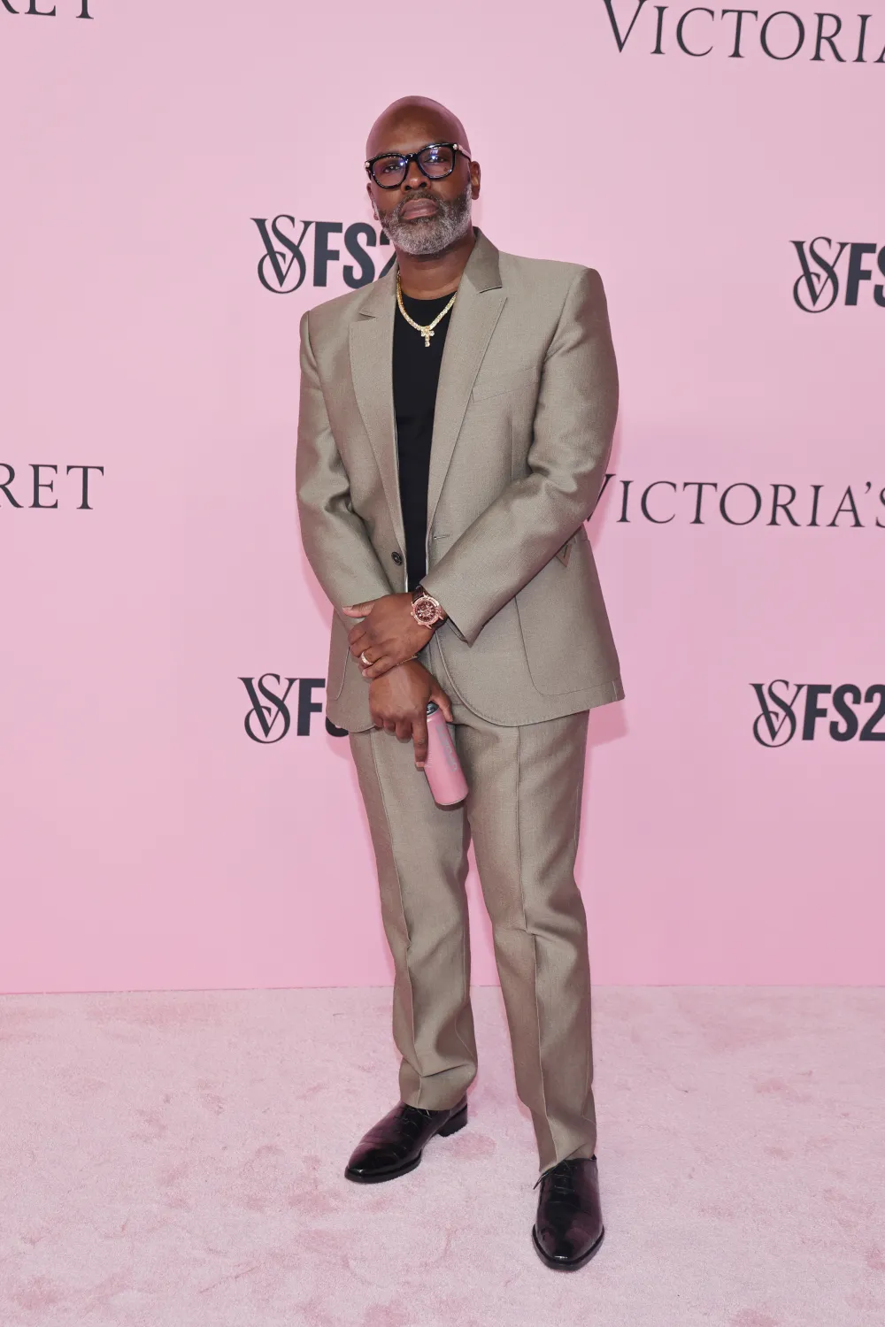 Corey Gamble attends the Victoria's Secret Fashion Show at Sony Pictures Studios in Los Angeles on Oct. 18, 2026.