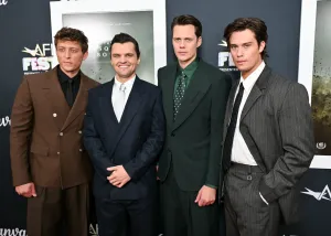 Tom Francis, Ray Nicholson, Bill Skarsgard and Nicholas Galitzine at 