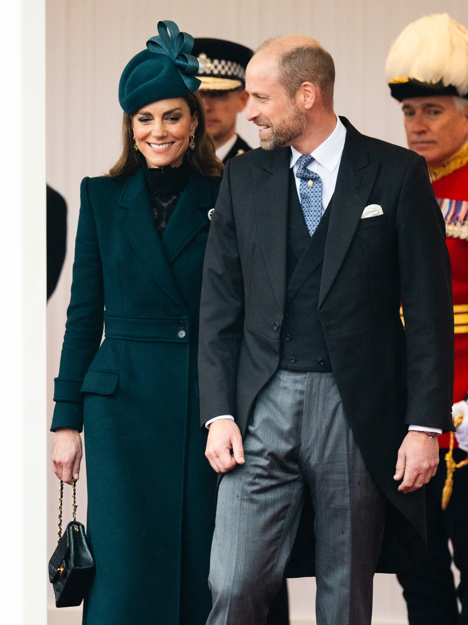 Image may contain Prince William Duke of Cambridge Guy Mongrain Bruce Pavitt Person Clothing Coat and Adult