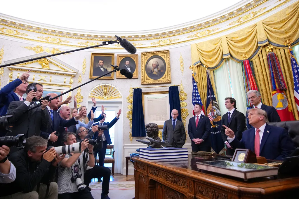 WHCA Decries White House “Retaliation” After Trump Berates Reporter