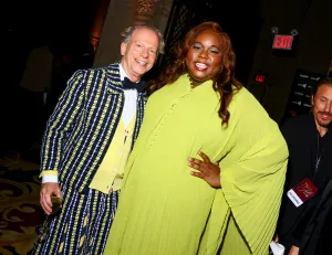 Bruce Cohen and Alex Newell at GLAAD's 2026 New York Gala held at Cipriani 25 on October 23, 2026 in New York, New York. (Photo by Stephanie Augello/Variety via Getty Images)