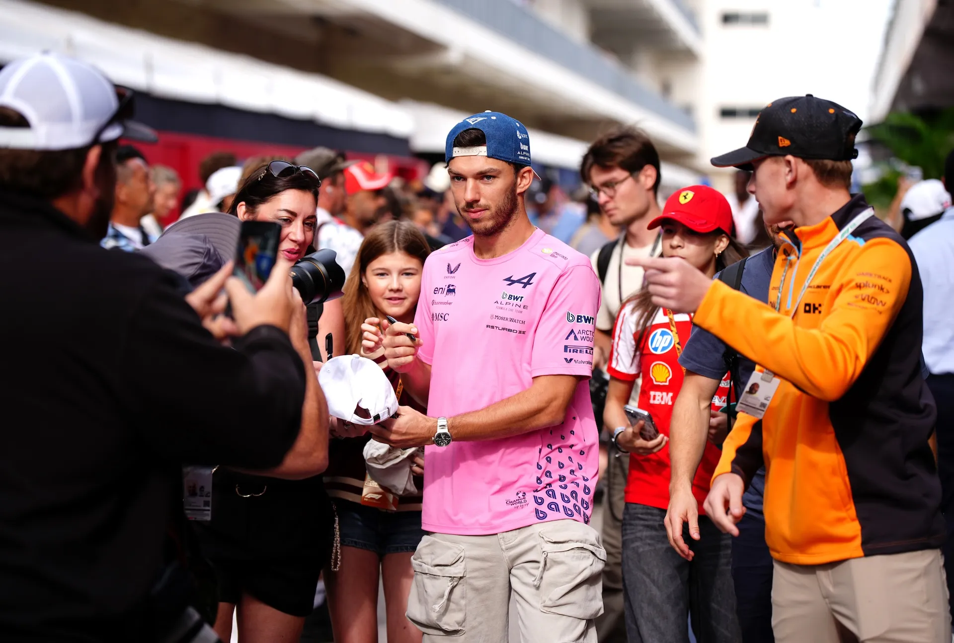 Alpine's Pierre Gasly ahead of the United States Grand Prix at the Circuit of The Americas in Austin, Texas. Picture date: Sunday October 25, 2026. (Photo by Bradley Collyer/PA Images via Getty Images)