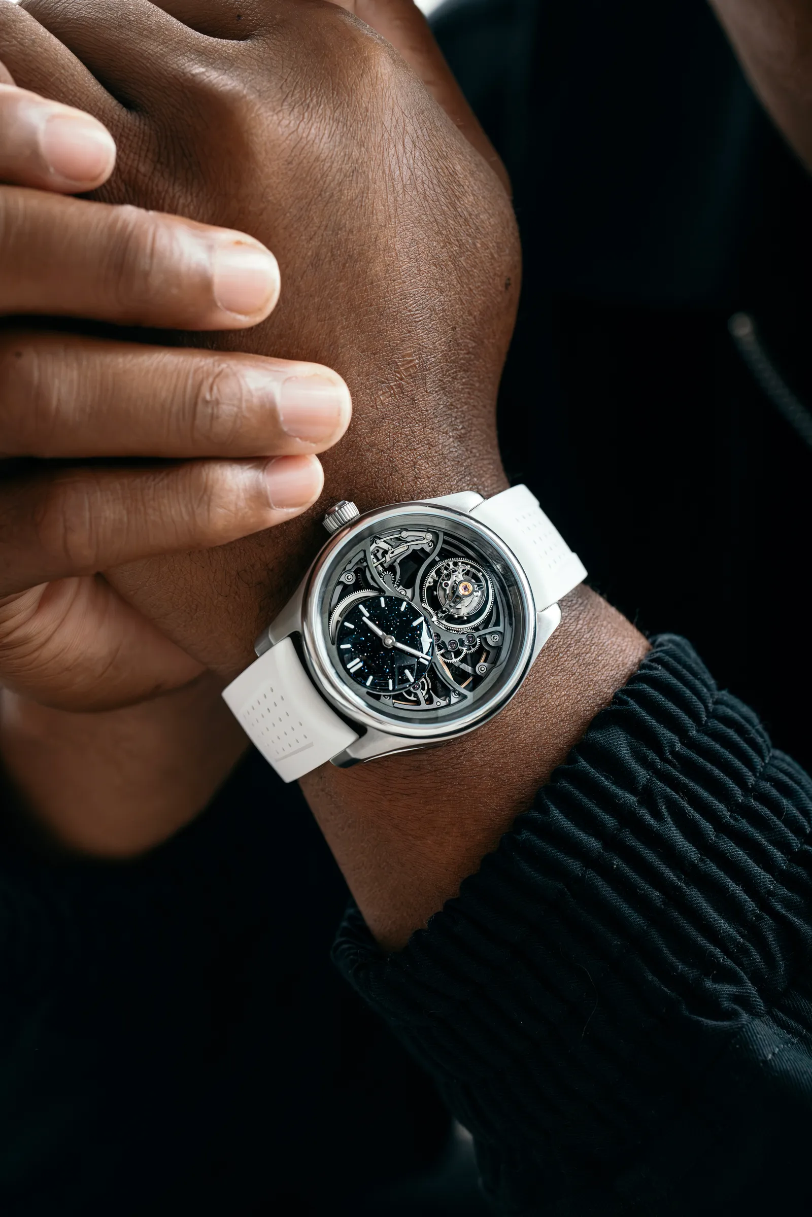 Image may contain Wristwatch Arm Body Part Person Skin and Hand
