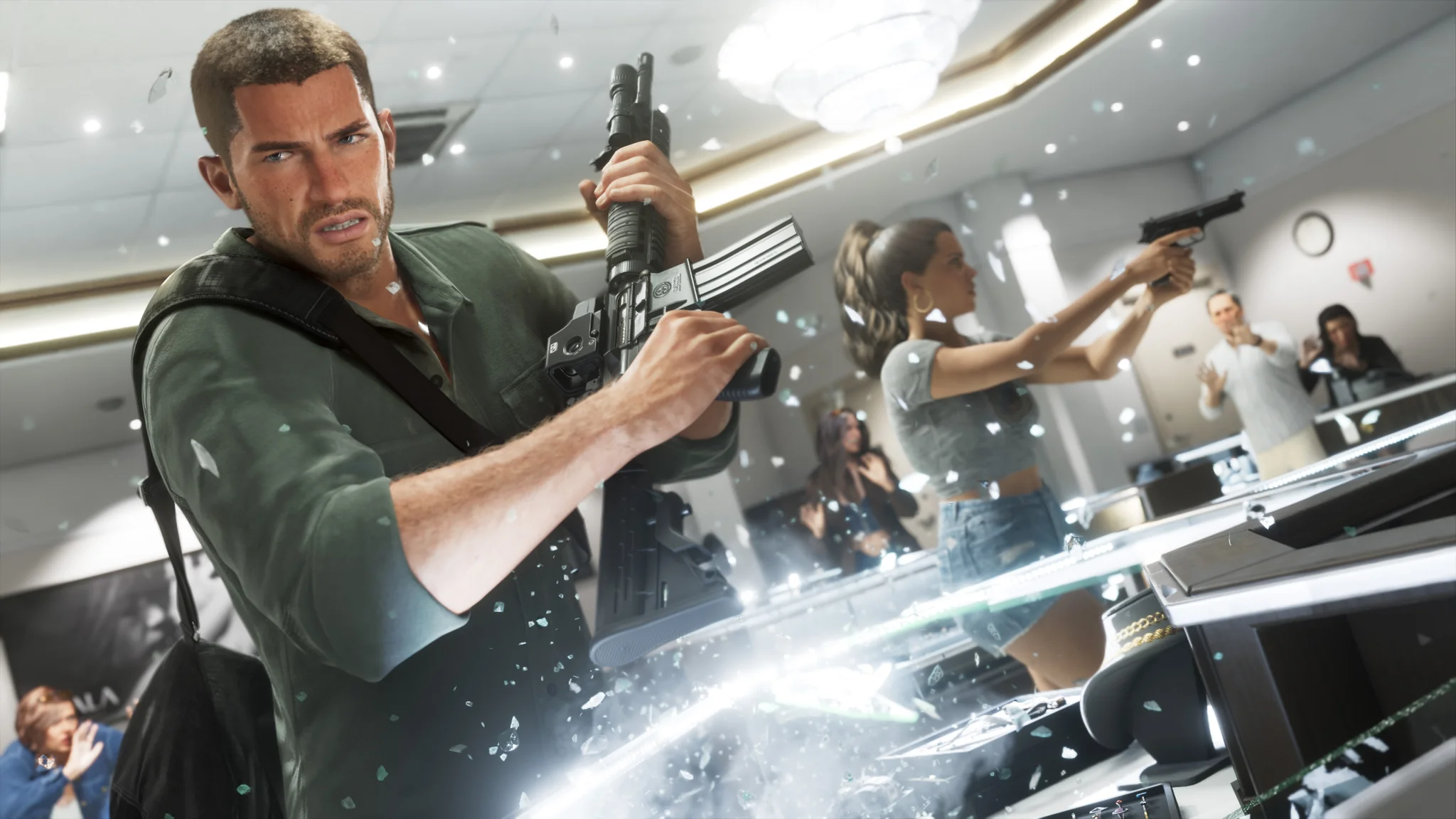 Jason and Lucia in GTA 6.