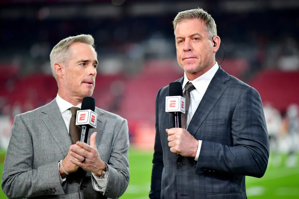 ESPN’s NFL Duo Joe Buck And Troy Aikman Face Noisy Start To Super Bowl Year