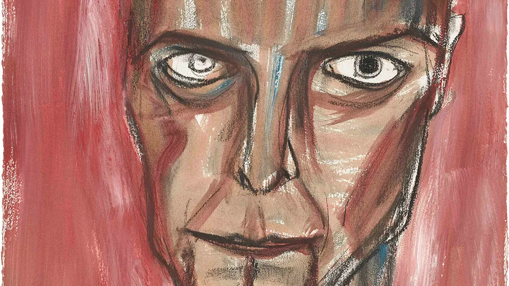 David Bowie Self-Portrait With His Handprints on Auction at Sotheby’s