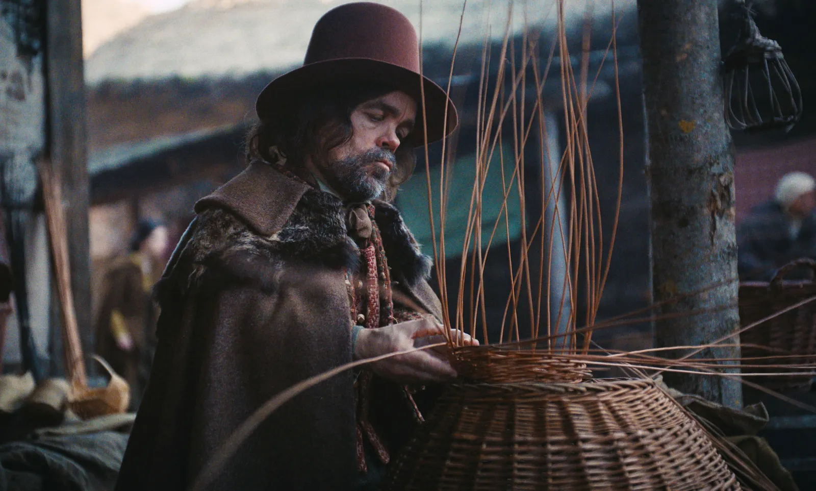 Image may contain Peter Dinklage Art Adult Person Clothing Hat Face Head and Handicraft