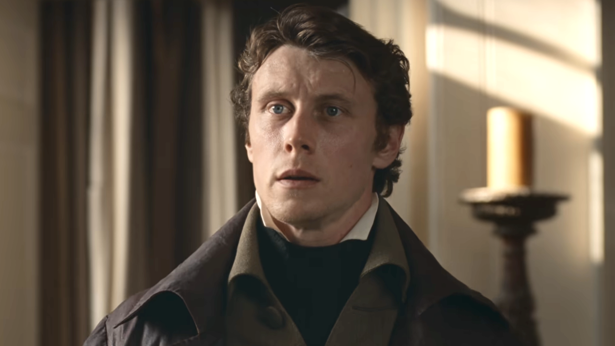 George MacKay as Edward in Sense & Sensibility