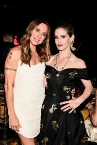 LONDON, ENGLAND - OCTOBER 16: Melanie C and Kelly Osbourne attend amfAR London 2026 at The Chancery Rosewood on October 16, 2026 in London, England. (Photo by Ryan Emberley/amfAR via Getty Images)