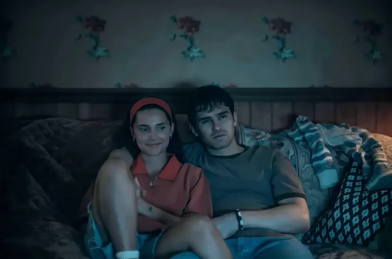 OBSESSION, from left: Inde Navarrette, Michael Johnston, 2025. © Focus Features /Courtesy Everett Collection 