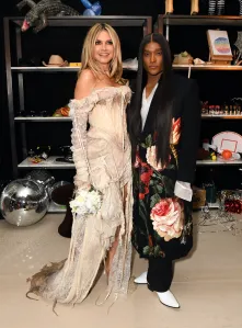 Heidi Klum and Law Roach