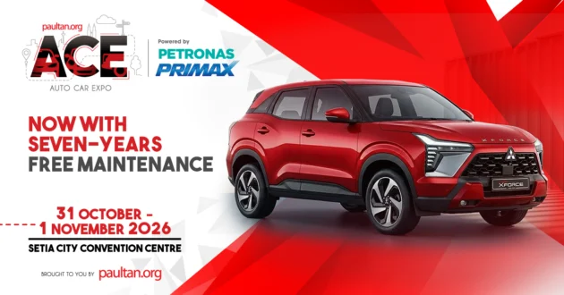 ACE 2026: Peace of mind is a standard Mitsubishi Xforce feature – 7 years unlimited warranty + free labour/parts