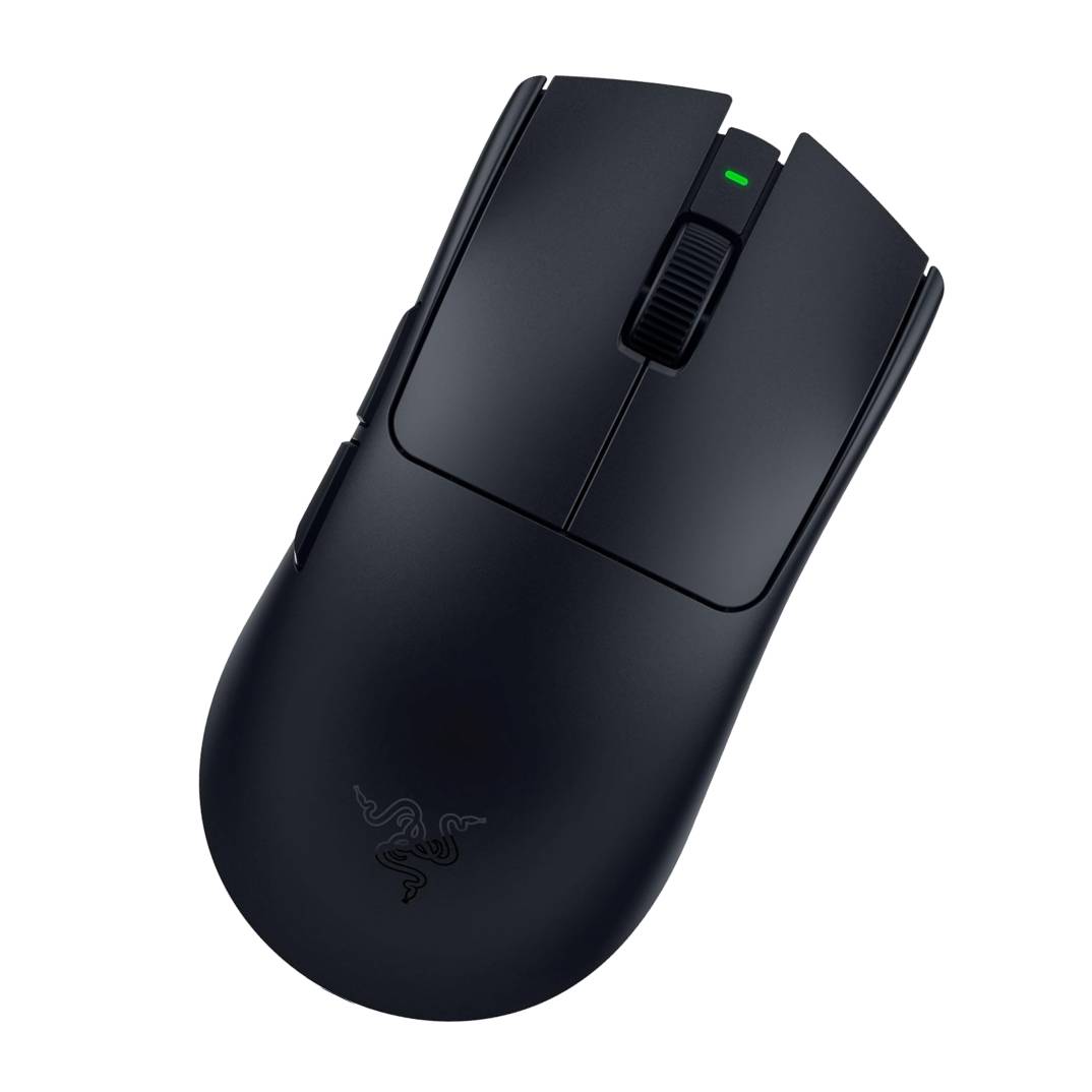 A Razer Viper V4Pro gaming mouse.