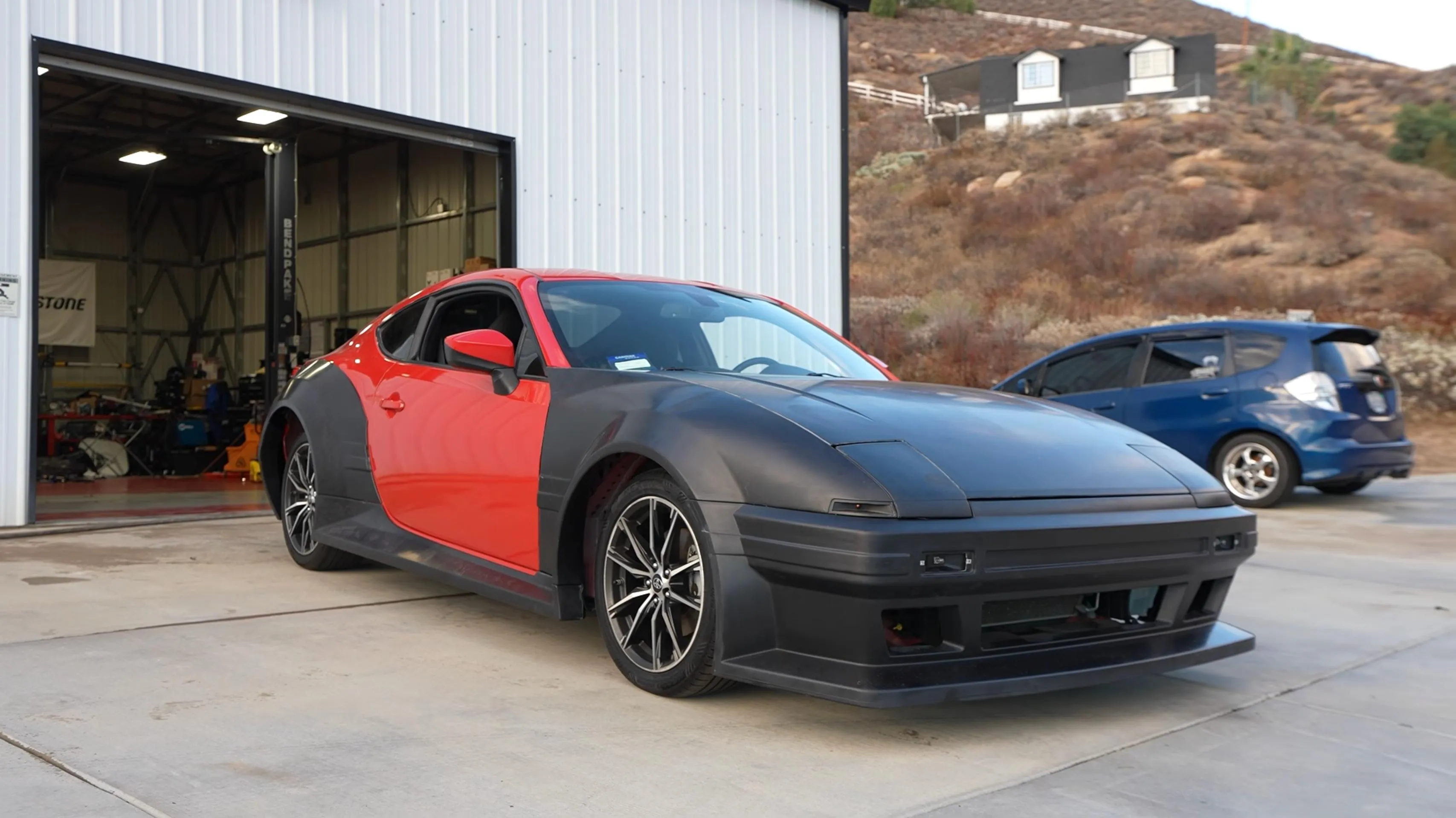 Result Japan NEO86 body kit installed