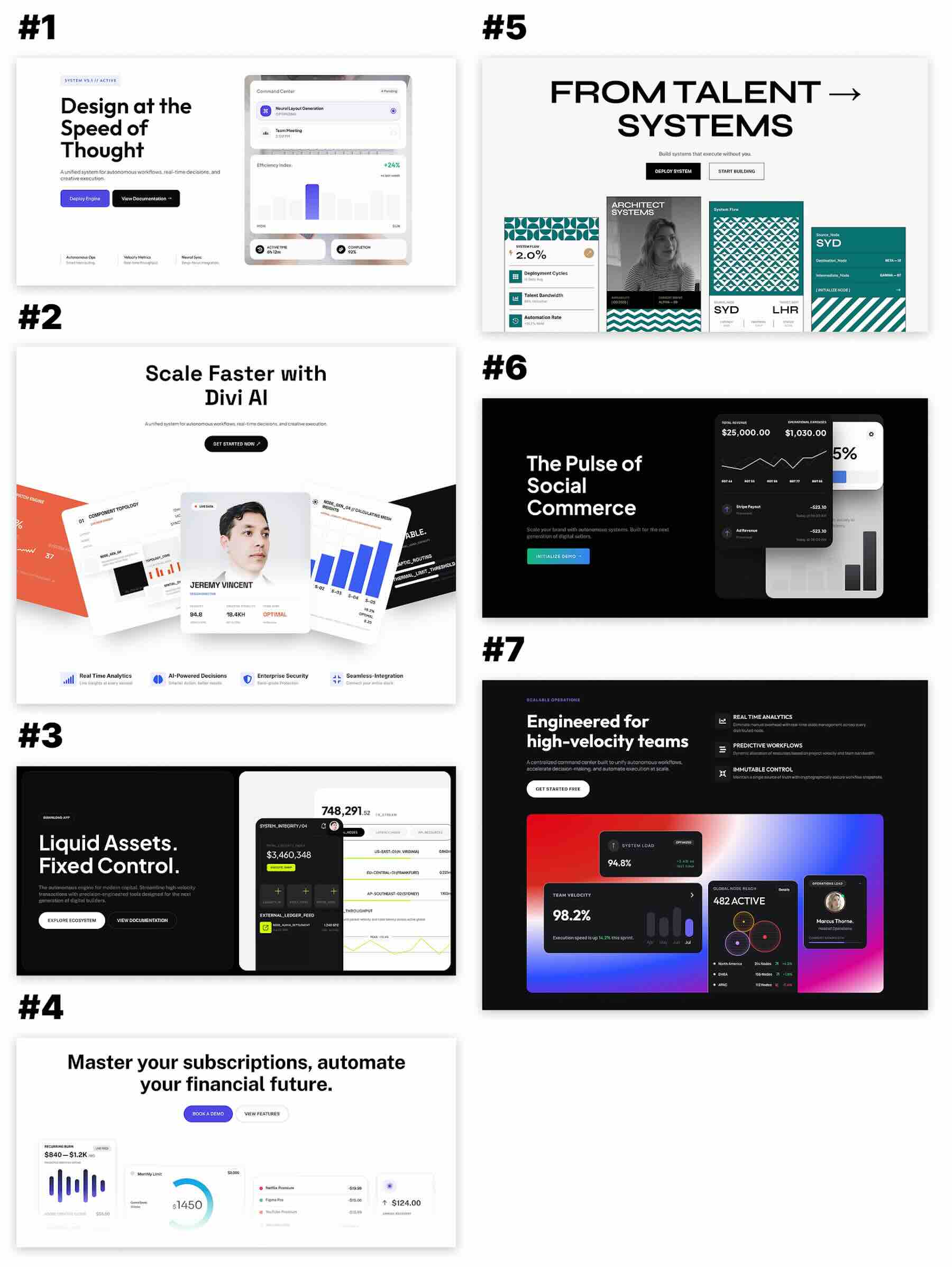 UI Hero Sections For Divi 5