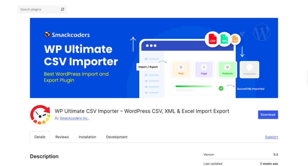 WP Ultimate CSV Importer