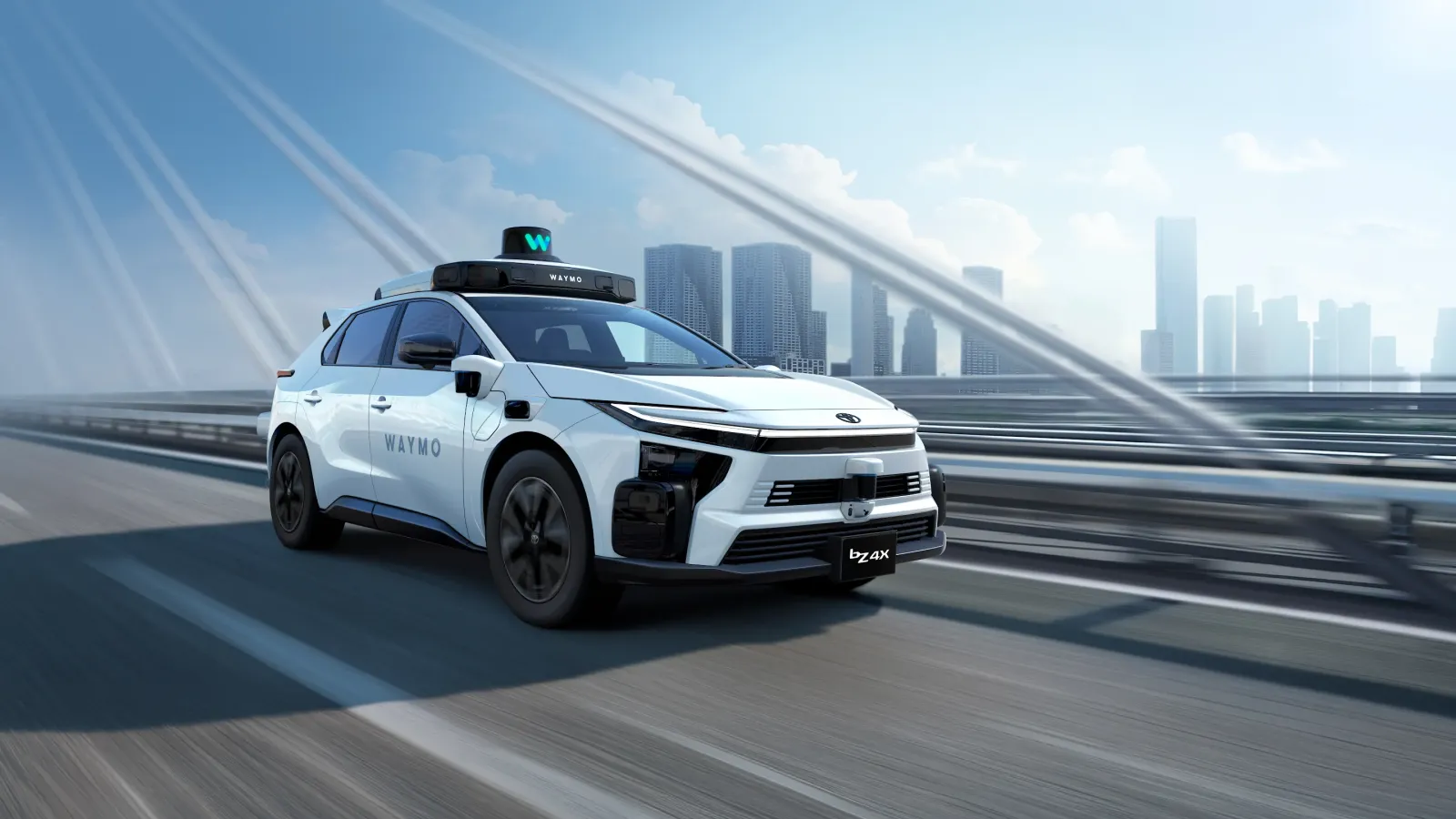 Waymo Toyota Bz4x