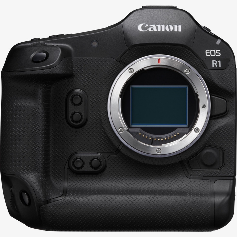Canon EOS R1 on a white background