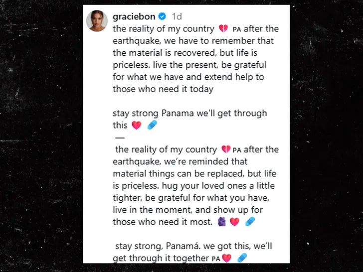 gracie bon comment