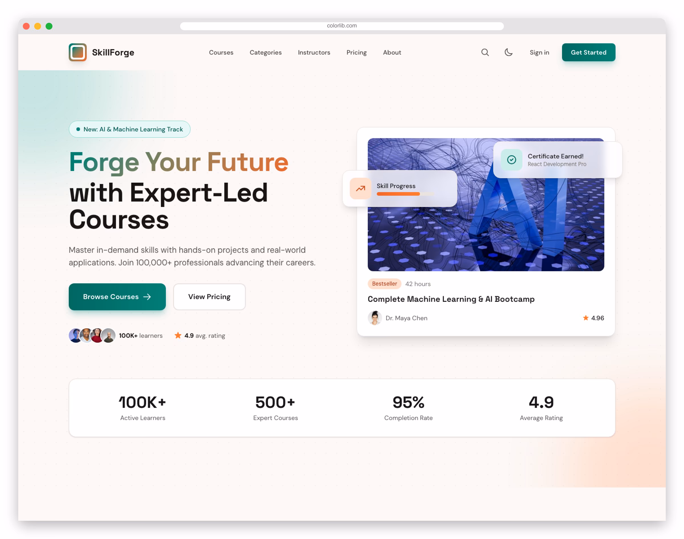 Academix - Free Tailwind CSS Education Website Template