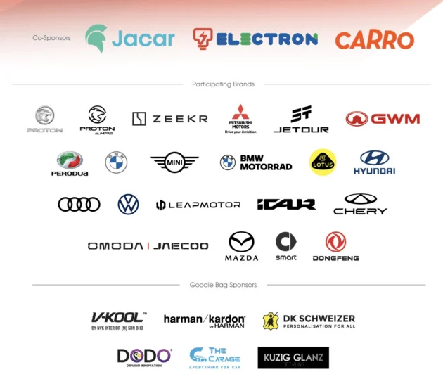 ACE 2026 co-sponsors, participating brands and goodie bag sponsors